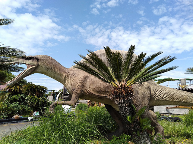 スピノサウルス/伊豆ぐらんぱる公園（静岡県/伊東市）