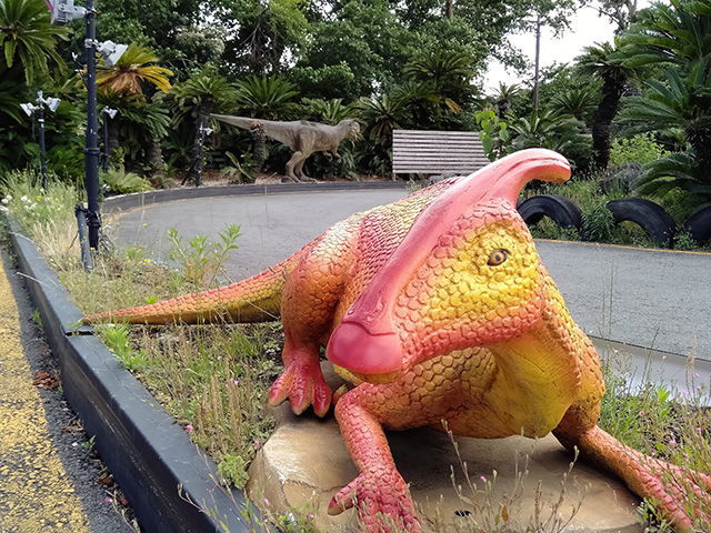 レア恐竜/伊豆ぐらんぱる公園（静岡県/伊東市）