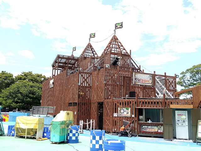 「船型立体迷路～KAiZOKU～」/伊豆ぐらんぱる公園（静岡県/伊東市）