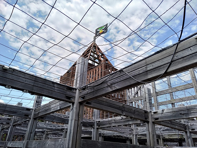 「船型立体迷路～KAiZOKU～」/伊豆ぐらんぱる公園（静岡県/伊東市）