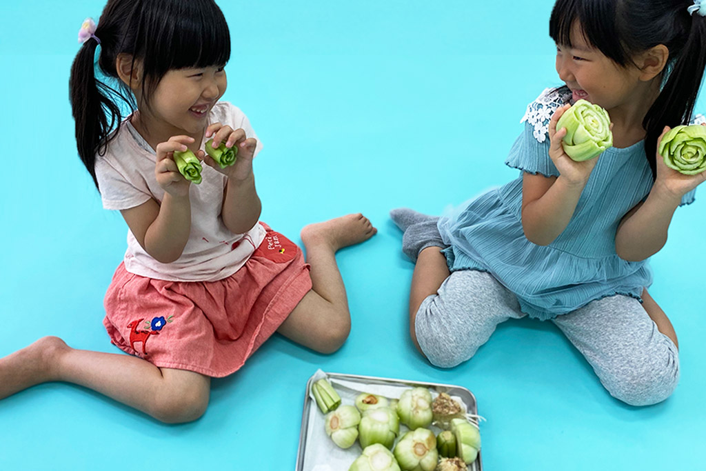 小学生の自由研究にもおすすめの野菜スタンプ