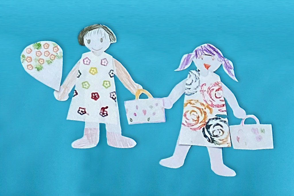 かわいい着せ替え人形に変身！