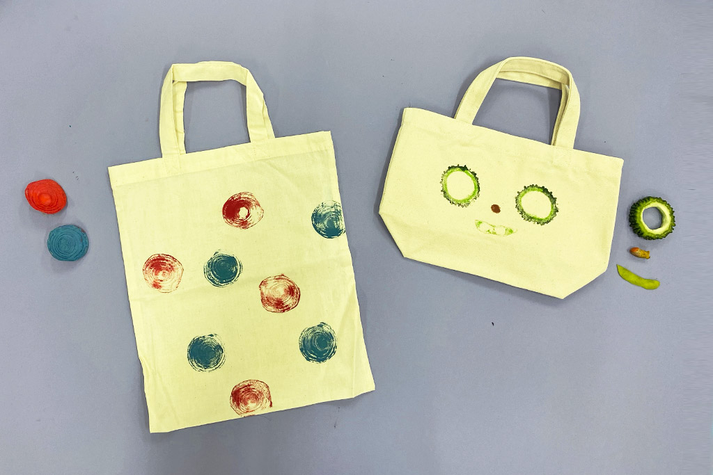 野菜エコバッグ＆サコッシュ