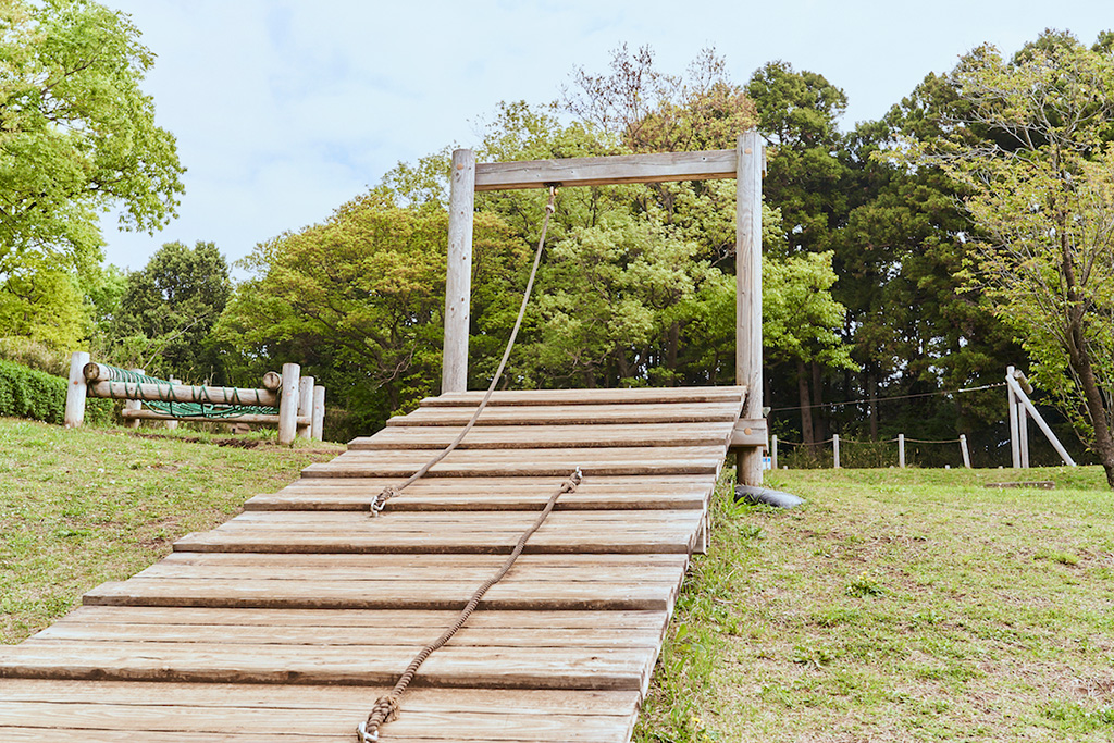 ロープ遊具/都立小山田緑地(東京都/町田市)