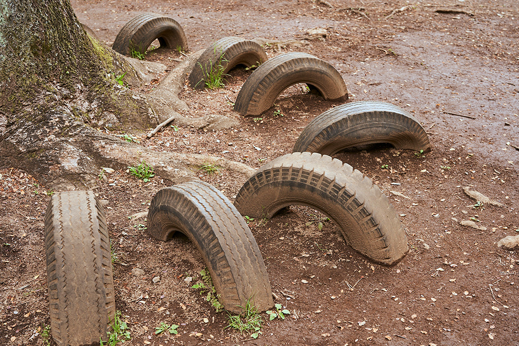 タイヤ遊具/芹ヶ谷公園（東京都/町田市）