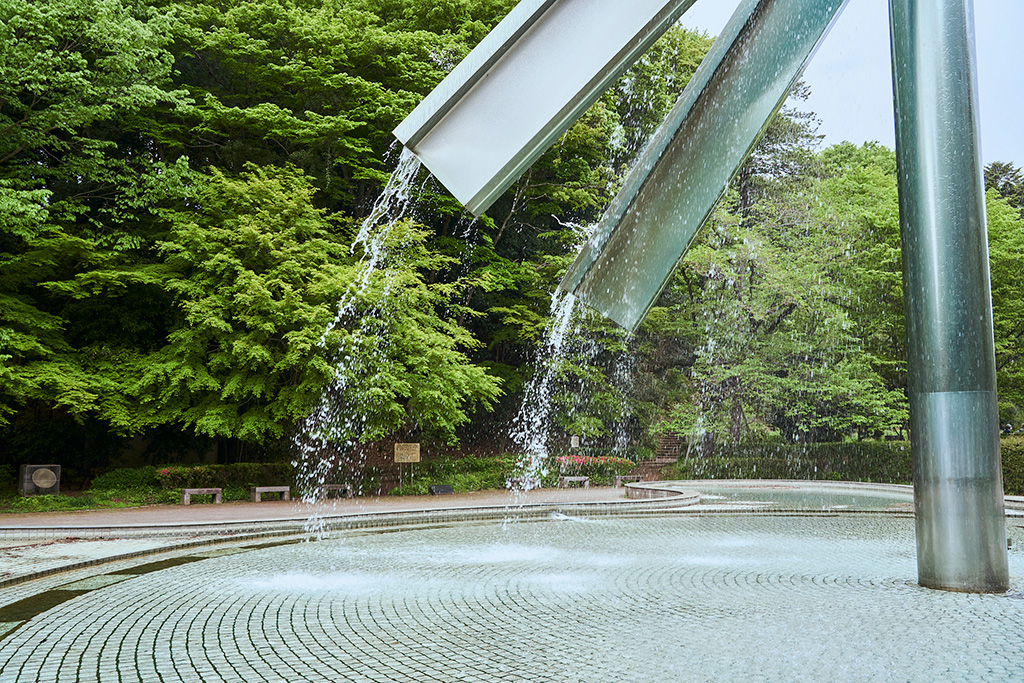 彫刻噴水・シーソー/芹ヶ谷公園（東京都/町田市）