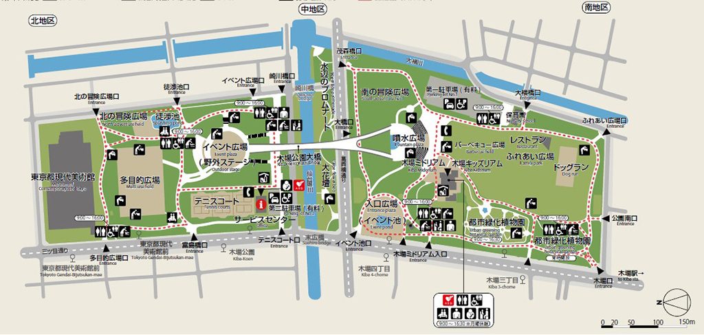 パークマップ/木場公園(東京都/江東区)