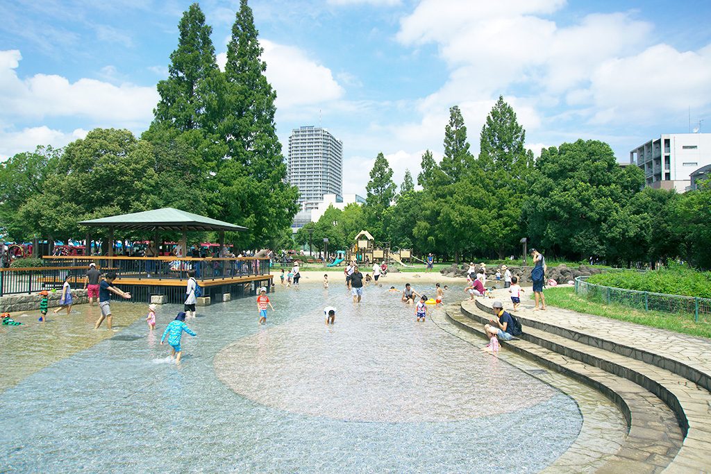 じゃぶじゃぶ池/木場公園(東京都/江東区)