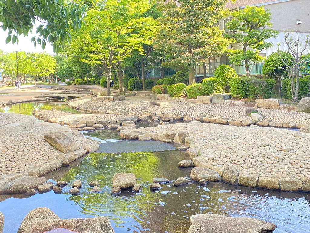 じゃぶじゃぶ池/大横川親水公園（東京都/墨田区）