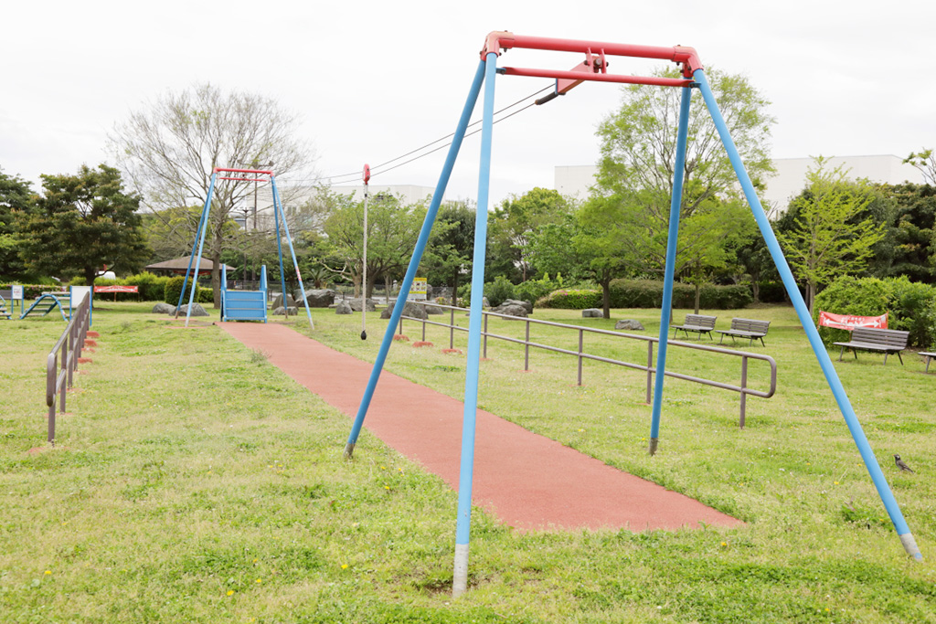 「ターザンロープ」／若洲公園（東京都／江東区）