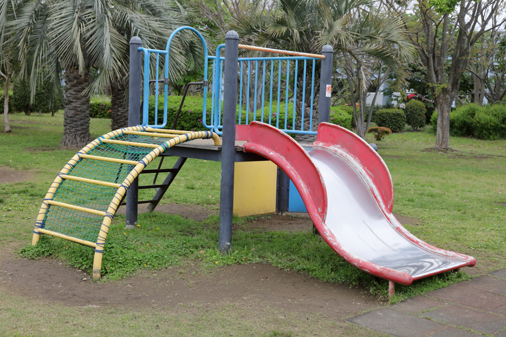 「幼児用の複合遊具」／若洲公園（東京都／江東区）