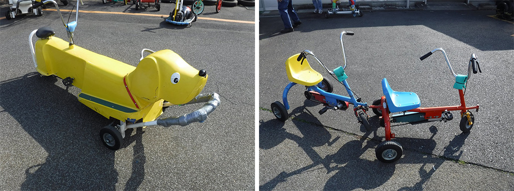 「わんわんサイクル」「キッズチャリ」／若洲公園（東京都／江東区）