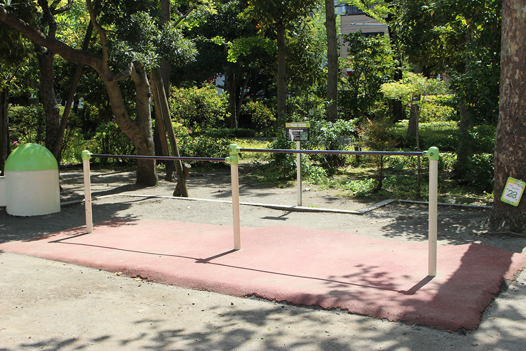 「鉄棒」/行船公園(東京都/江戸川区)