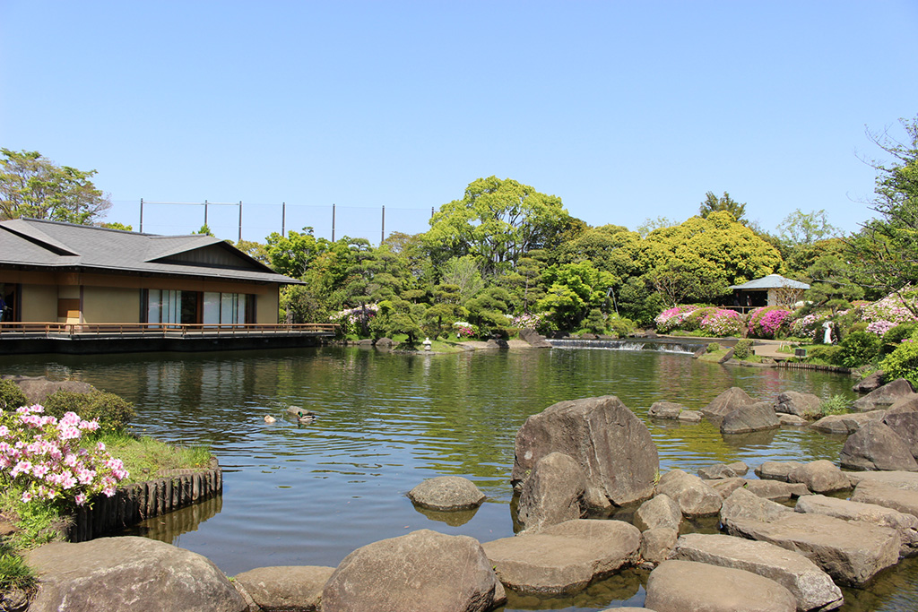 「石の散策路」/行船公園(東京都/江戸川区)