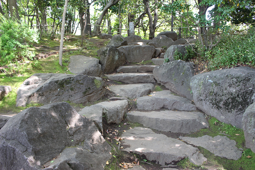 「石階段」/行船公園(東京都/江戸川区)