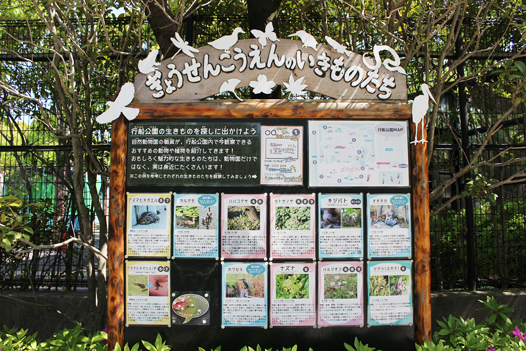 「情報掲示板」/行船公園(東京都/江戸川区)