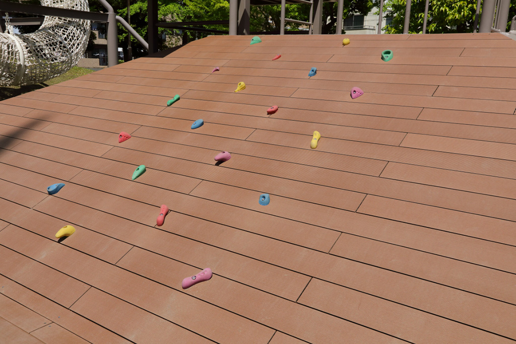 「ボルダリング」／宇喜田さくら公園（東京都／江戸川区）