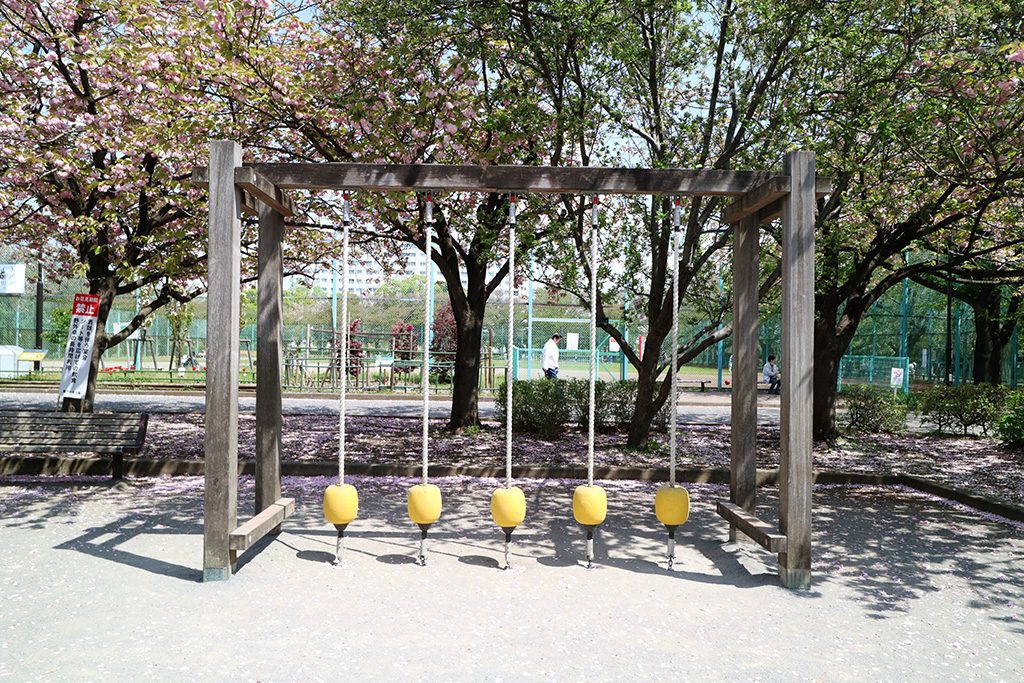 C地区　アスレチック遊具/亀戸中央公園（東京都/江東区）