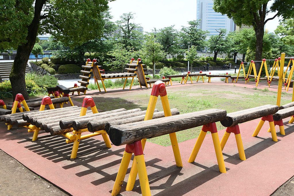 アスレチック遊具/隅田公園（東京都/墨田区、台東区）