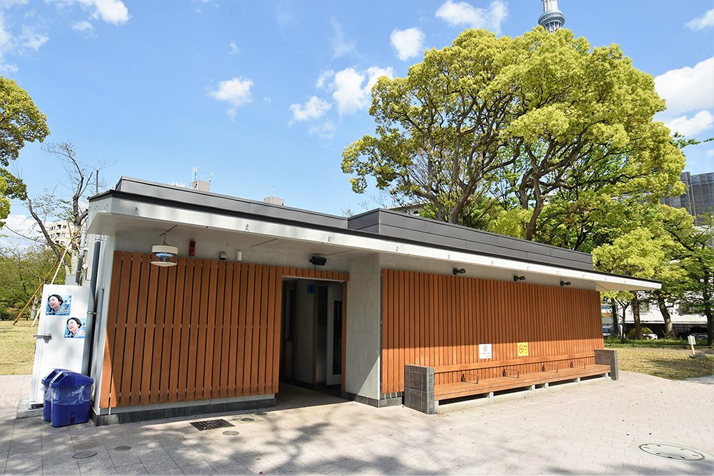 園内トイレ/隅田公園（東京都/墨田区、台東区）