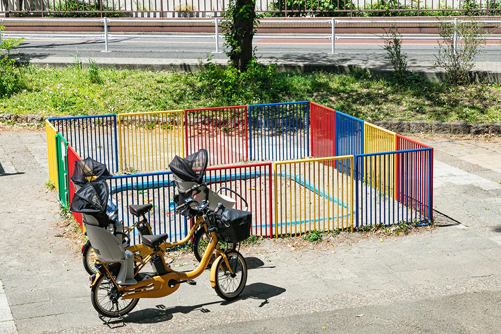 「子供の広場」の砂場/戸山公園（東京都/新宿区）