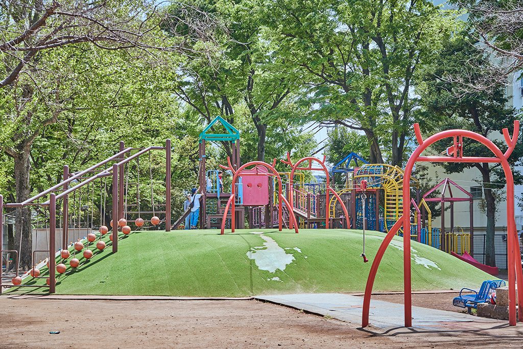 複合遊具/落合公園(東京都/新宿区)