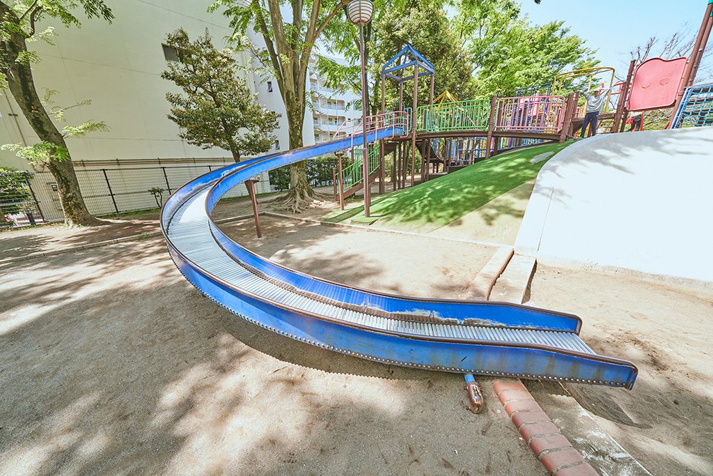 ローラー滑り台/落合公園(東京都/新宿区)