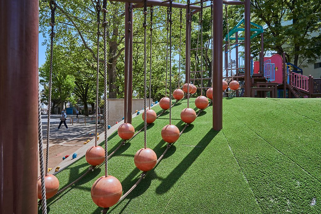 ボール渡り/落合公園(東京都/新宿区)