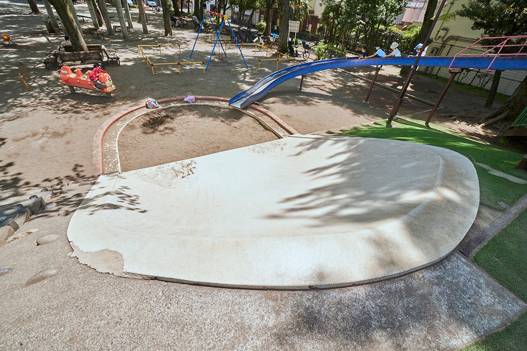 滑り台&砂場/落合公園(東京都/新宿区)