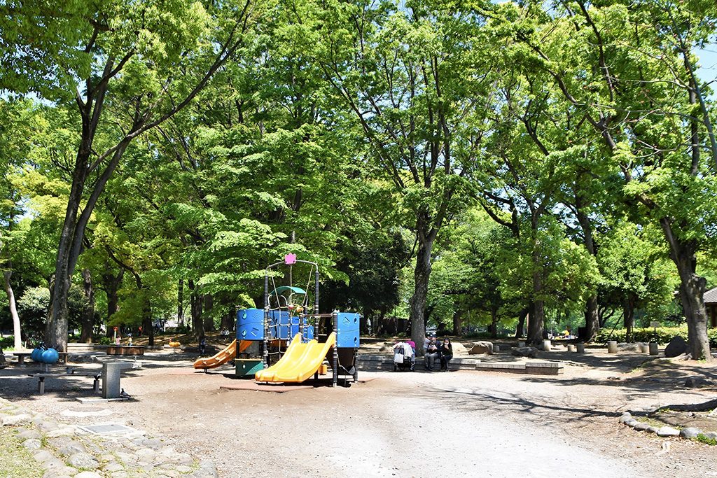 東側の遊具広場/上野恩賜公園(東京都/台東区)