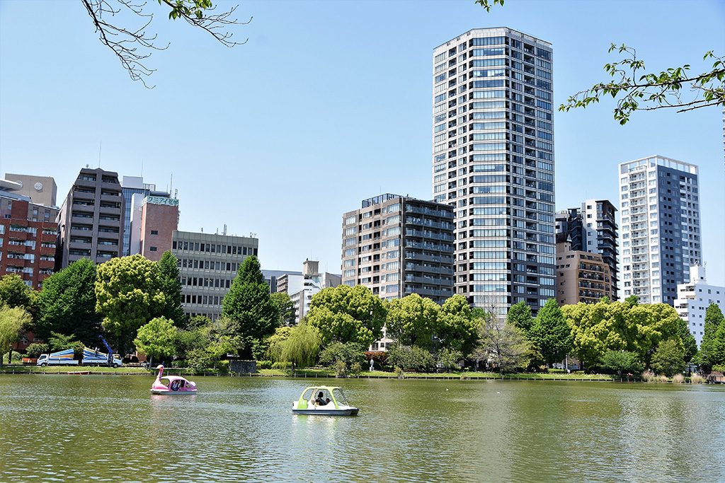 不忍池のボート/上野恩賜公園(東京都/台東区)
