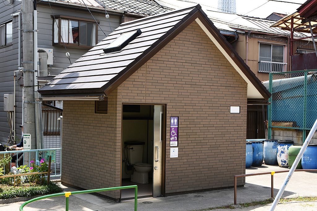 園内のトイレ/京島南公園(東京都/墨田区)