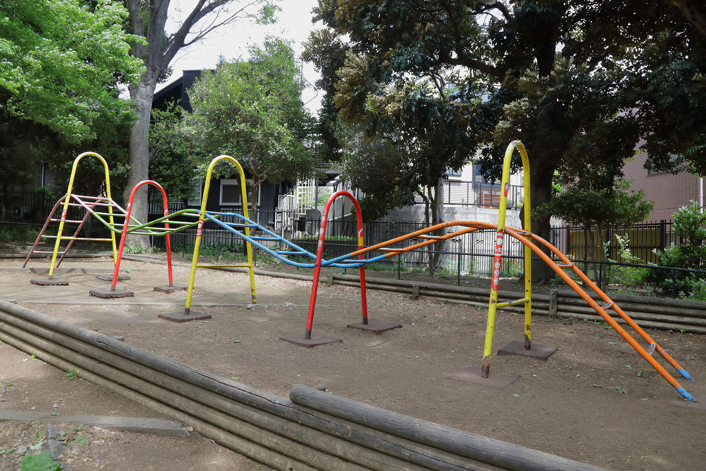 「タイコ橋（りす公園)」／駒沢オリンピック公園（東京都／世田谷区）