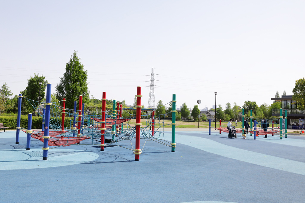 「子ども遊びエリア」/下高井戸おおぞら公園(東京都/杉並区)