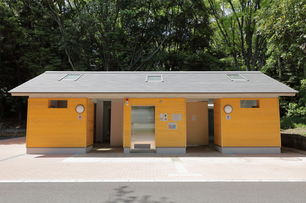 「トイレ」／大井ふ頭中央海浜公園なぎさの森（東京都／品川区）