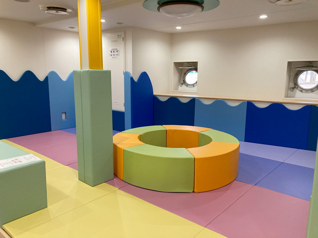 咸臨丸のキッズコーナー/うずしおクルーズ