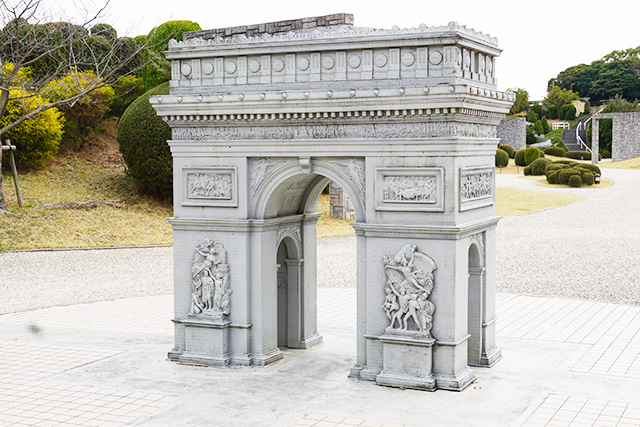 ミニチュアワールド「エトワール凱旋門」/淡路ワールドパークONOKORO(兵庫県/淡路市)