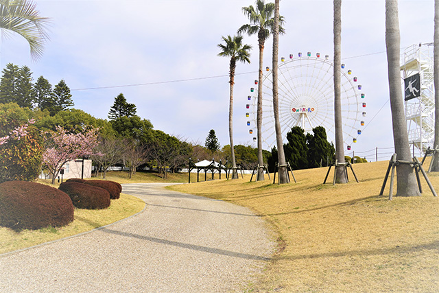 通路が広くて巡りやすい園内/淡路ワールドパークONOKORO(兵庫県/淡路市)