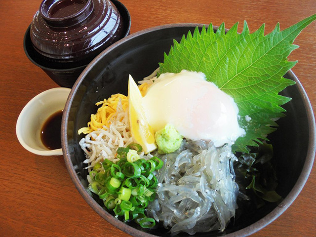 生しらす丼/淡路ワールドパークONOKORO(兵庫県/淡路市)