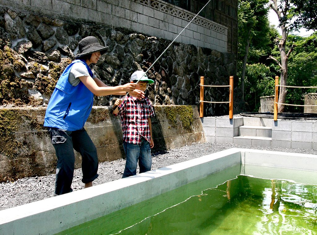 釣り体験/「ケニーズ・ファミリー・ビレッジ」(埼玉県/飯能市)