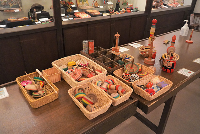 2号館の日本の伝統玩具で遊べるコーナー/日本玩具博物館（兵庫県/姫路市）