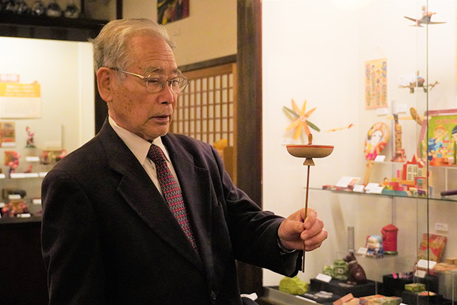 井上重義館長/日本玩具博物館（兵庫県/姫路市）