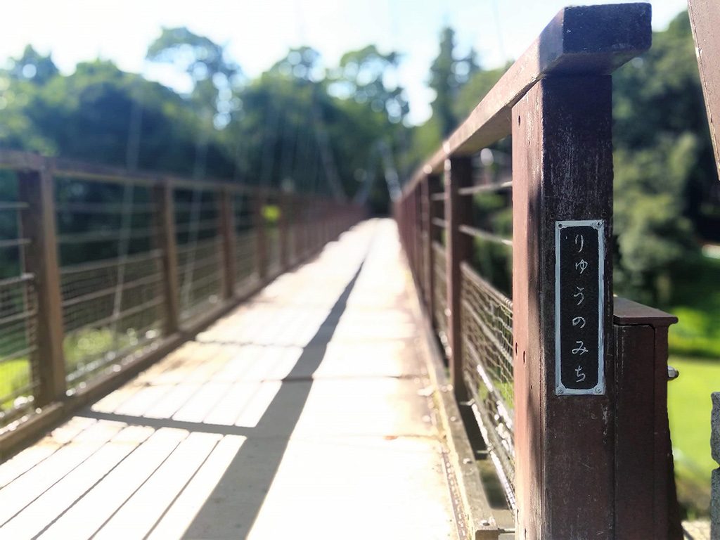 吊り橋「龍の道」/坂田ケ池総合公園(千葉県/成田市)
