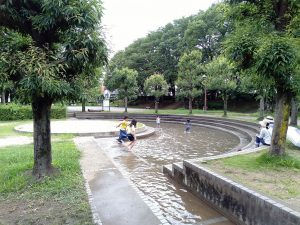 与野公園（さいたま市）の全長150m“じゃぶじゃぶ水路”で水遊び！遊具もチェック
