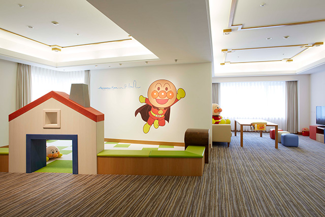 ホテルオークラの「アンパンマンスイートルーム」/神戸アンパンマンこどもミュージアム＆モール（兵庫県/神戸市）