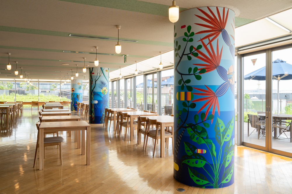 3階のレストラン「Port Terrace Cafe」/JICA横浜（神奈川県/横浜市）