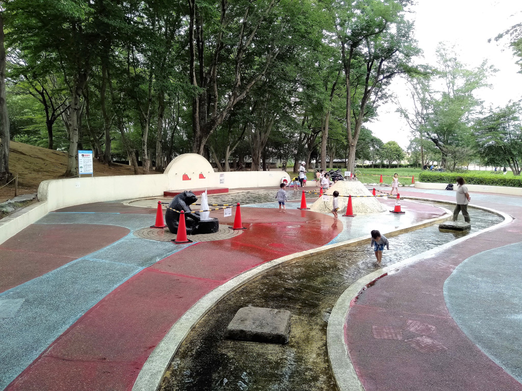 “くまさん池”こと「徒歩池」／松代公園（茨城県/つくば市）