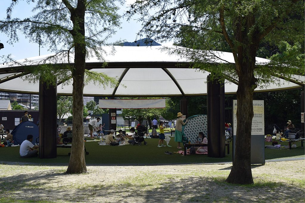 屋根付き広場/宝が池公園（京都府/京都市）