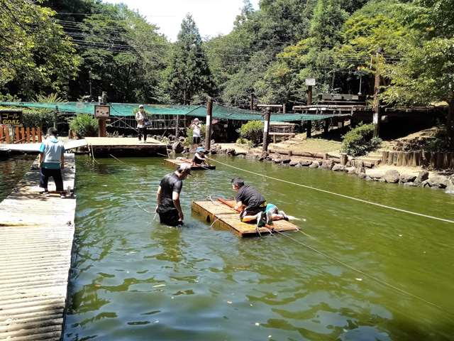 「水路わたり」／ありのみコース（千葉県/市川市）