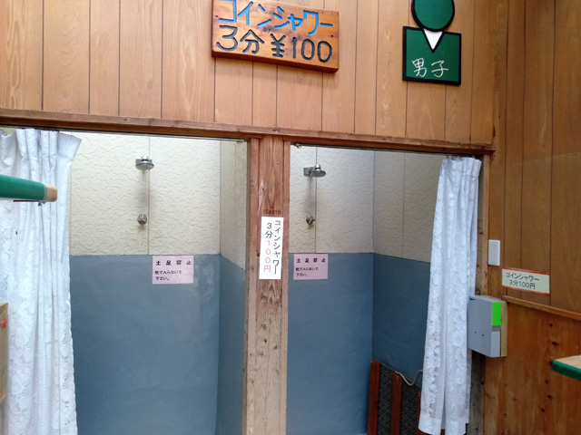 男女別の更衣室やシャワー、ロッカーなど／ありのみコース（千葉県/市川市）